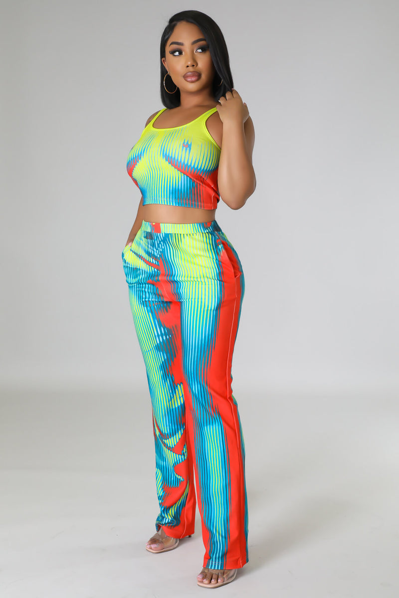 Body Of Color Pant Set