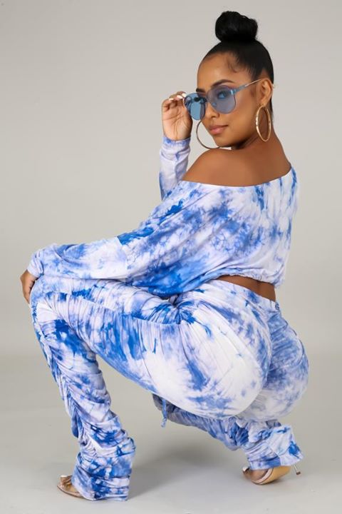 Tie Dye Don't Stop Pant Set