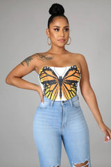 Pretty Butterfly Top