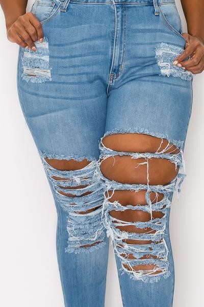 Most Attractive Denim Jean - Med