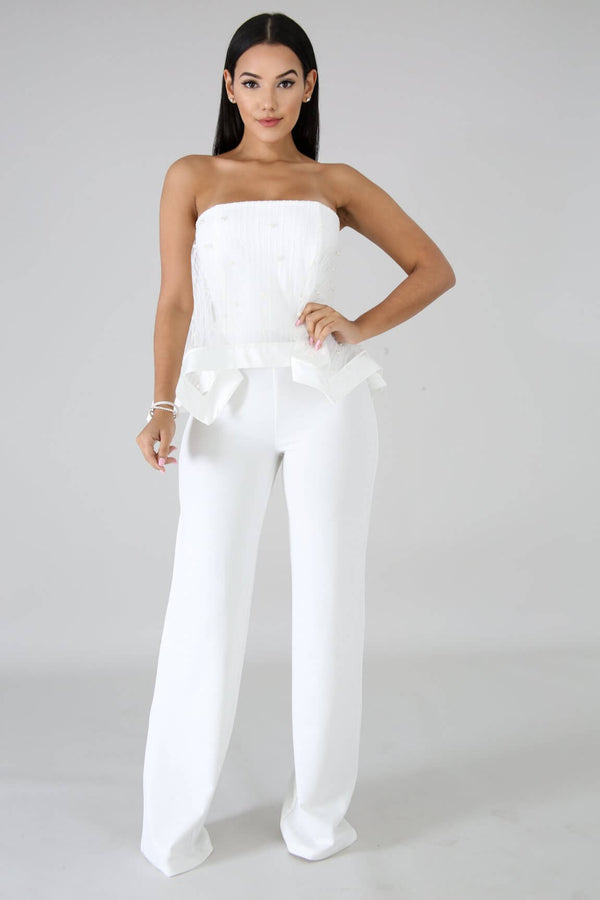 Pearl Goddess Jumpsuit