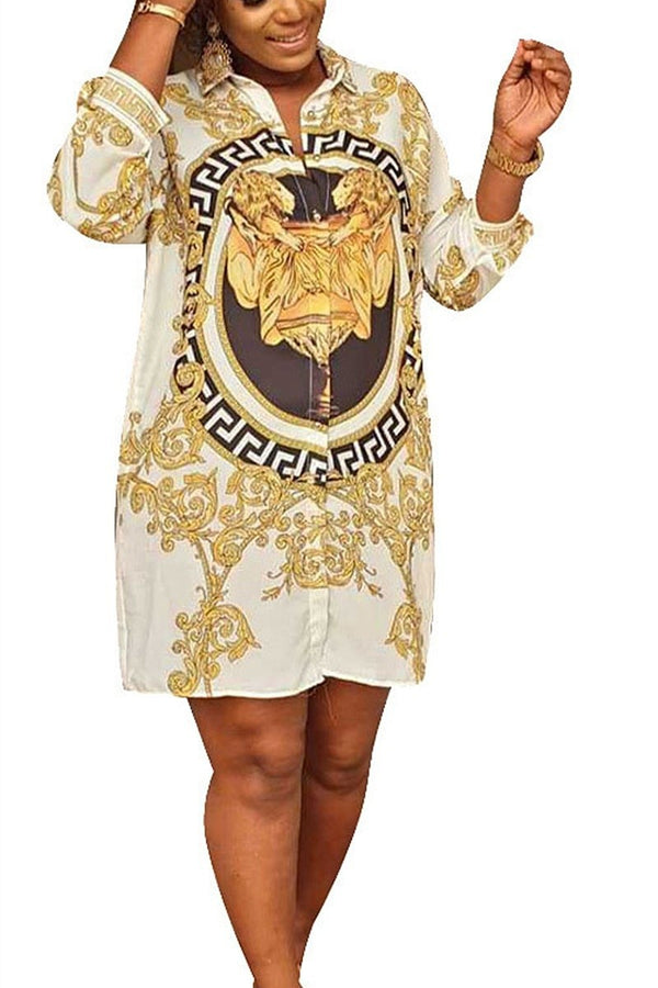 Glam Lioness Dress Top