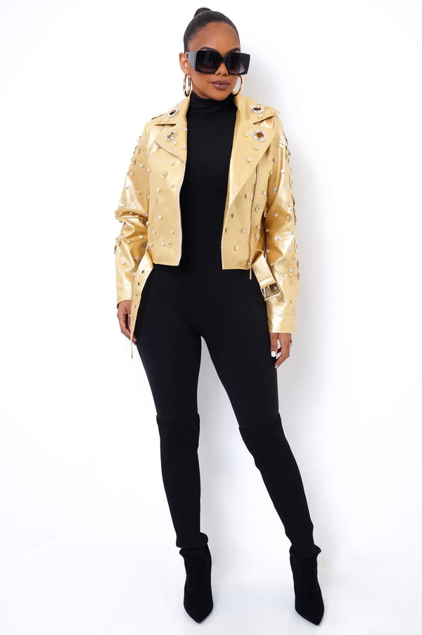 Petunia Jacket Gold