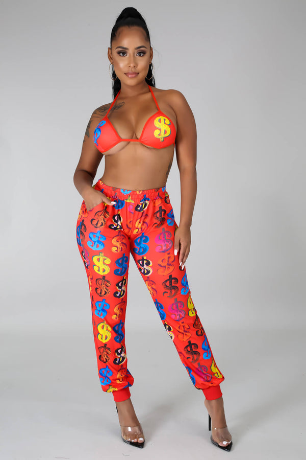 Dolla Bills Pant Set