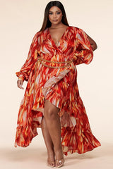 Fantasy Fire Maxi Dress