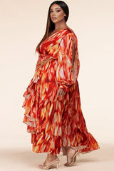 Fantasy Fire Maxi Dress