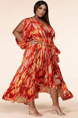 Fantasy Fire Maxi Dress