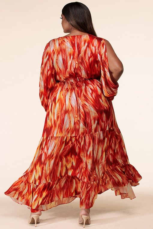 Fantasy Fire Maxi Dress